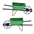 Miniatyrbillede 3 af 8: 1:12 Dukkehus Miniature Trillebør Eventyrhave Vogn Dukkehus Møbler Tilbehør Haveværktøj