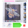 Pikkukuva 6 / 8: 5D diamond painting kristalli tee- set -itse askartelu taide mehiläiskuvio kirjonta seinäkoristelu 30x30cm