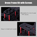 Miniatyrbild 3 av 8: 250MM Quadcopter FPV Aircraft Drone Frame Kit RC-tillbehör för QAV250 (kolfiber)
