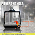 Miniatyrbilde 3 av 5: Gym Lat Pull Down Pulley Kabel Maskin Håndtak Feste Fitness Armbryting Trening Markløft D Form Håndgrep-4CM-B15