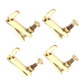 Miniatyrbilde 7 av 8: 4 stk slitesterk legering finstemmere strengjusteringsdeler reservedeler for 3/4 4/4 fiolin (gull)