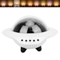 Miniatyrbilde 7 av 8: Roterende stjernehimmel-projektorlampe Justerbar nattlys med Bluetooth-høyttaler