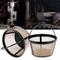 Miniatyrbillede 4 af 5: Kaffefilter Universal Permanent med Solid Bund Designet