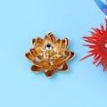 Miniatyrbillede 3 af 8: Alloy Home Lotus Røgelsebrænder Mini røgelsespind med 1,5 cm Højde 2,5 cm Diameter