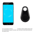 Pikkukuva 5 / 8: Mini Bluetooth Tracker Bag Lompakkoavain Pet Kadonnut Smart Finder Locator Hälytin musta black