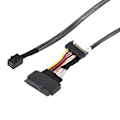 Pikkukuva 3 / 8: Mini SAS SFF-8643 - SFF-8639 U.2 4CH liitäntäjohto Intel 750 P3700 / PM963 SSD:lle