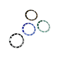 Miniatyrbild 7 av 8: 4st keramisk watch Insert Armbandsur Bezel Insert Ring Ersättningsdelar 38mm