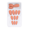 Miniatyrbilde 1 av 8: 24 STK falske negler Lang trykk Full deksel Fake Color Art Nails for DIY Nail Art SalonF128