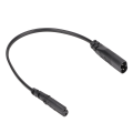 Miniatyrbillede 8 af 8: IEC320 C8 til IEC320 C7 Forlængerledning Strømadapter til Laptop Lydbokse LCD-skærme Printere 0,3 m/1,0 fod