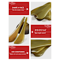 Miniatyrbilde 7 av 8: 2 stk Gua Sha Plate Buffalo Horn Guasha Board Massasje Skrapeverktøy Skrape for kroppsansikt