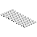 Miniatyrbilde 2 av 8: 10 stk aluminiumsrør runde rette rør robotstøtteverktøy Dia 12mm 6100-1012-0100