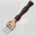 Miniatyrbillede 1 af 3: Ispikke i rustfrit stål, isknuser i japansk stil, ishakkehammer, isudskæringsværktøj med solidt træhåndtag til køkken, bar, restaurant