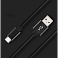 Miniatyrbild 3 av 5: 2 st USB C-kabel Typ C Snabbladdningskabel för Samsung Galaxy A12 / A32 / A42 / A52 / A72 Nylonflätad Android-telefonladdare Sladd Synkroniseringskabel (1m