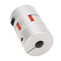 Miniatyrbild 5 av 8: Plum flexibel axelkoppling D40 L65 ID 12mm 6500rpm Hög vridning Aluminiumlegering Plum flexibel koppling