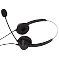 Miniatyrbillede 3 af 8: H360D‑3.5VA 3.5mm Binaural Business Headset Binaural Customer Service Headset med mikrofon og lydstyrkekontrol