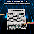 Pikkukuva 2 / 5: DC 10-55V 100A 3000W Moottorin Nopeudensäädin Käännettävä PWM-ohjaus Yhteensopiva Eteen- ja Taaksepäin Ohjain-B8