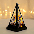 Miniatyrbilde 3 av 5: Halloween LED Lysestake Lampe Gresskar Lys Anheng Fest Skrivebord Rekvisitter Ornament Gave 3 stk blandet farge