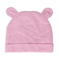 Miniatyrbild 1 av 8: Nyfödd mössa Bomull Hög elasticitet Mjuk hudvänlig Lätt Andas Varm Rosa Söt Björnöra Cap Baby