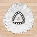 Miniatyrbild 3 av 8: Triangulär fibermopp tygmoppningstillbehör, tillbehör Passar för O Cedar (4st)