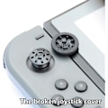 Miniatyrbild 2 av 5: Svarta joysticklock för Nintendo Switch och Switch OLED (reservdelar)