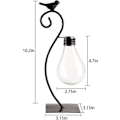 Miniatyrbild 2 av 5: 2-pack Glasvas Hydroponisk Vas, Bordsplanteringsvas Hängande med Hållare för Hydroponiska Växter Hemmakontor Skrivbord Bröllopsdekoration, C