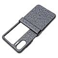 Miniatyrbillede 5 af 8: Flip-skærm telefonetui slidstærkt perfekt pasform glitter design let at rengøre cover til Oppo Find N2 Flip sort