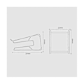 Miniatyrbilde 5 av 5: Laptopstativ med oppbevaring, aluminiumslegering, nettbrettstativ, universelt skrivebordsstativ for varmeavledning, Zekai
