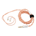 Miniatyrbillede 5 af 8: Earbuds opgraderingskabel 4,4 mm stik 0,78 mm 2 pin 4 kerne sølvbelagt udskiftningshovedtelefonledning 3,9 fod