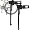 Miniatyrbild 4 av 8: 2st svart kolstål, justerbart sidostöd Stöd för stöd för barn, cykelbyte 18 tum