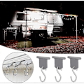 Miniatyrbillede 4 af 4: 15 Par Markisekroge Campervan RV Markise Tilbehør S-formede Kroge Let At Installere Til Autocamper Campingvogn Udendørs Indendørs Jule Telt Forsyninger, grå