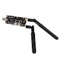 Pikkukuva 1 / 8: NGFF M.2–USB3.0 -sovittimen kaksois-SIM-korttipaikka LTE-modeemi antenniruuveilla LTE/4G/5G-moduulille