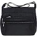 Miniatyrbild 4 av 5: 2025 Ny Dam Axelväska Lättviktig Crossbody-väska Liten Dam Tote Nylon Satchel Handväska Svart