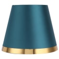Miniatyrbilde 1 av 8: Tekstillampeskjerm Moderne lampeskjerm i europeisk stil for E27 Bordlampe GulvlysPX127 Grønn