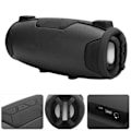 Miniatyrbild 7 av 8: Bluetooth-högtalare subwoofer stereoljud utomhushögtalare USB med mikrofon svart