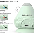 Miniatyrbild 4 av 5: Handsfree Vibrerande Massageboll, Värme Trigger Point Boll, Djupvävnadsmassage för Ryggmuskler, Lindring av Ömhet, Återhämtningsmassage (Grön)