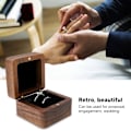 Miniatyrbild 4 av 6: Elegant ringlåda i valnötsträ för förslag, förlovningar och bröllop