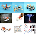 Miniatyrbild 5 av 8: DIY-pusselmodell vetenskapsexperiment utrustning material babyutvecklande leksaker
