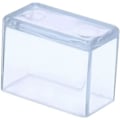 Miniatyrbillede 2 af 4: 12 stk. Rektangulære PVC Stolben Hætter Anti-Ridse Møbelben, 20 x 30 mm, 2,0 x 3,0 cm, Klar