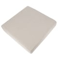 Miniatyrbilde 1 av 6: Myk firkantet yogagulvpute – beige, 40 x 6 cm (L x B x H), avtagbar og vaskbar
