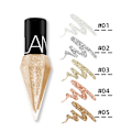 Pikkukuva 5 / 8: Glitter-nestemäinen eyeliner-meikkisivellin, vedenpitävä, pitkäkestoinen, kiiltävä eyeliner