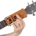 Miniatyrbild 2 av 5: Gitarrackordtränare Ackordlärningssystem för Nybörjare Rött Trä