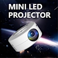 Miniatyrbilde 5 av 5: YT200 Mini Projektor LED Hjemme Media Player Audio Bærbare Projektorer