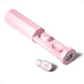 Trådlösa Bluetooth-hörlurar Stabil Anslutning Brusreducering Handsfree Samtal TWS Sport Hörlurar Rosa