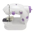 Miniatyrbillede 3 af 8: Mini symaskine spoletråd pedaladapter håndholdt mini elektrisk symaskine til DIY håndtasker gardiner EU stik 220V