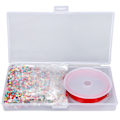 Miniatyrbillede 1 af 8: Beads String Kit Forbedre det visuelle Forskellige farver Keramiske Wear Beads Legetøj til Amblyopia Training Small 0.03in