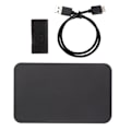 Miniatyrbilde 3 av 8: Mobil harddiskboks 2,5 tommers SATA seriell port mobil harddisk kabinett støtter for Windows for OSBlack
