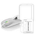 Miniatyrbild 1 av 5: 10M Bluetooth Dual Mode 2.4G/BT5.1 Trådlös Tyst Mus (Silver)