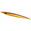 Pikkukuva 2 / 8: HONOREAL Metal Jig Deep Sea Boat Fishing Fast Sinkers Fish Simulate Jigging Luminous Lure Bait Accessory (L002 (punainen selkä kultainen runko) 17cm160g)