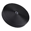 Miniatyrbild 3 av 8: Kardborreband svart utseende DIY skärning pålitligt självhäftande nylon 16 mm bred 25 m långt kardborreband