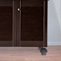 Pikkukuva 4 / 5: 6mm kierteellä varustettu varsi 40mm kaksoispyörä pyörivä pyörä musta-B3